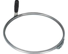 Afvalzakhouder ring met handgreep voor kantonnier