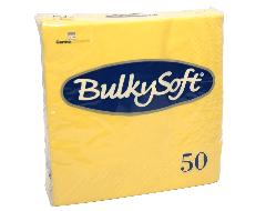 Euro servet geel 2L 33x33 1/4 50x24 st. Euro servet geel 2L 33x33 1/4 50x24 st.