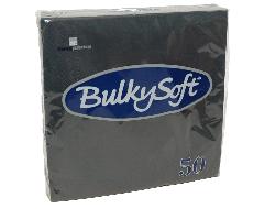 Euro servet zwart 2L 33x33 1/4 50x24 st. Euro servet zwart 2L 33x33 1/4 50x24 st.