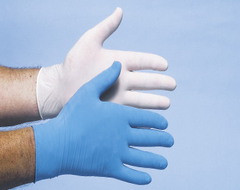 Handschoen Latex Ongepoederd doos à 100 stuks Handschoen Latex Ongepoederd doos à 100 stuks