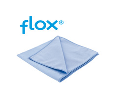 Microvezeldoek glas blauw